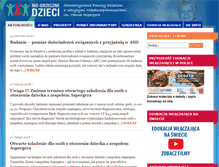 Tablet Screenshot of niegrzecznedzieci.org.pl